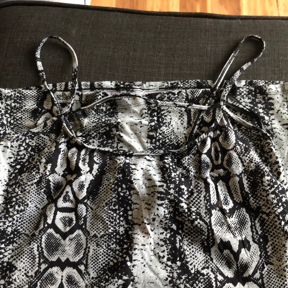 Snake print mini dress from UO